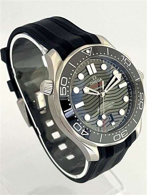 omega seamaster 300 metal strap|genuine omega seamaster rubber strap.